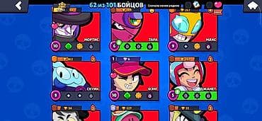 a03 core: Игровой аккаунт Brawl Stars Основные параметры: - Путь к славе: 16 — 8
