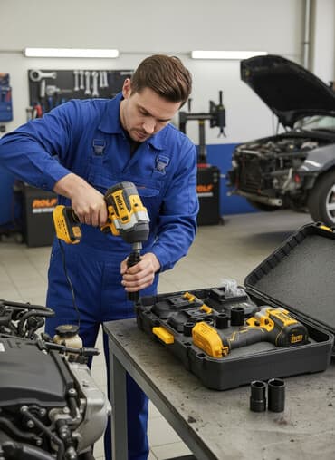 электрогайковерт купить: Аккумуляторный гайковерт, Новый, Платная доставка, Самовывоз — 1