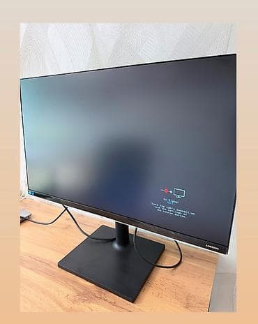 самсунг 80: Монитор, Samsung, Б/у, QLED, 26" - 27" — 3