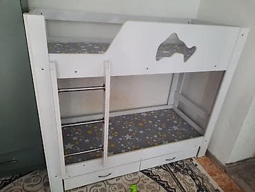 sofa bed: Детская двухъярусная кровать компактного формата. Характеристики: - — 1