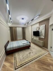 снять на сутки дом с баней: 1 бөлмө, Душ кабинасы, Жаздык, жууркан-төшөк каптары, Кондиционер — 2