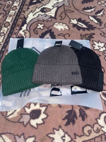 Киреге берилүүчү кийимдер: Шапке, Бини, Трикотаж, Күз-жаз, Помпон менен — 3