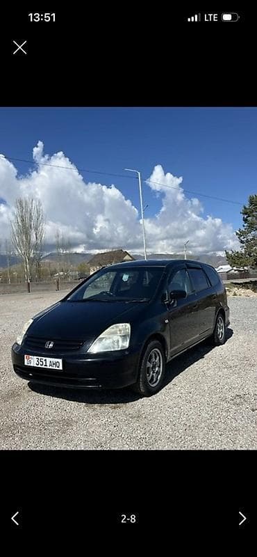 70 сом: Honda Stream: 2003 г., 1.7 л, Автомат, Бензин, Вэн/Минивэн — 1