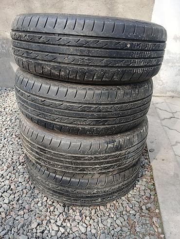 w210 55: Шины 185 / 60 / R 15, Лето, Б/у, Комплект, Легковые, Япония, Bridgestone — 1