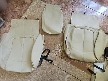 обшивки субару: Чехлы Экокожа, цвет - Бежевый, Subaru, Новый, Самовывоз — 8