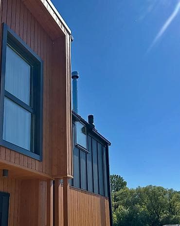 меняю или продаю: Строим каркасные дома современном стиле, Афрейм Барнхаус модульные и — 6