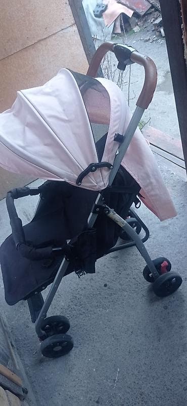 Коляска, цвет - Розовый at lalafo.kg Коляска, цвет - Розовый