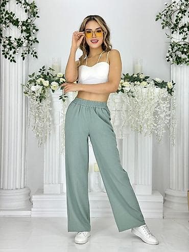 шарфы новые: Свободные штаны из льена - легкие удобные хорошего качество на — 2
