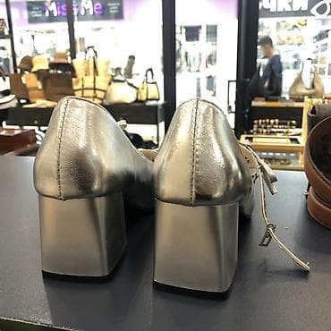 мокасины белые мужские: Туфли, 36.5, 37, 37.5, Ara, Новый, цвет - Серебристый, Самовывоз — 4