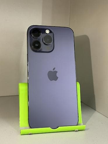 IPhone 14 Pro Max, Б/у, 128 ГБ, Deep Purple, Защитное стекло, Чехол, 79 %