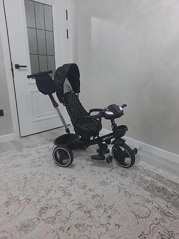 chicco echo: Детский трехколесный велосипед-трансформер с родительской ручкой и — 2