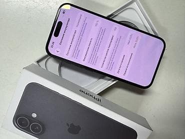 новый iphone: IPhone 16, Б/у, 256 ГБ, Черный, Коробка, 100 % — 4