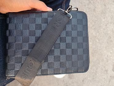 Клатч, Материал: Экокожа, Мужские, Новый