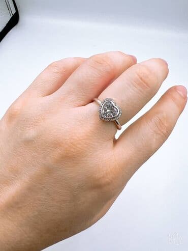 свадебное платья для беременных: Кольцо, Коктейльное, Проба 925, Женские, Фианит, Новый — 25