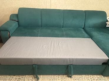 угловой диван с ящиками: Угловой диван, Раскладной, Трехместный — 3