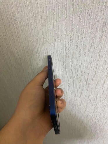 телефондор буу: IPhone 12, Колдонулган, 64 ГБ, Көк, Коргоочу айнек, Каптама, 74 % — 3