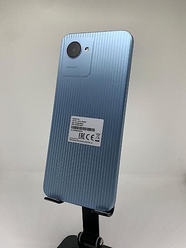 zero 30: Realme C30, Б/у, 32 ГБ, цвет - Голубой, 2 SIM — 2