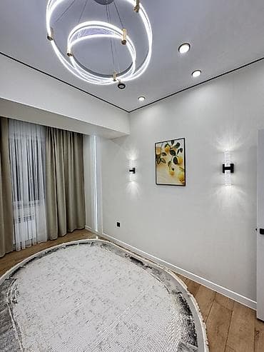 Квартиры: 1 комната, 38 м², Пишпек Элитка, 5 этаж, Евроремонт — 5