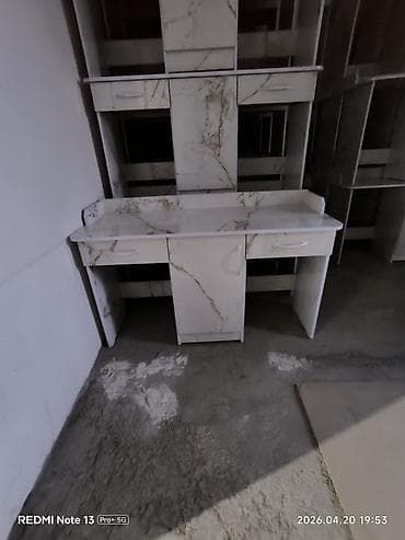 куплю аквариум бу: Комплект парты и стула, Новый, цвет - Белый — 4