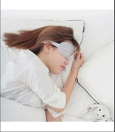 триколор: Маска для сна 8H Eye Mask Cool Feeling Goggles, цвет серый - — 2