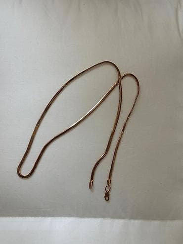 сепочка: Цепь для бензопилы, Змейка, Проба 585, Женские, Новый — 2
