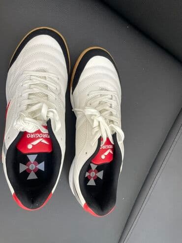 спортивное оборудование: Кроссовки для зала TIBORCIO TIRO (индор/футзал) - Цвет: белый с — 4