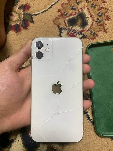 redmi note 9 lalafo: IPhone 11, Б/у, Белый, Чехол, 100 % — 4