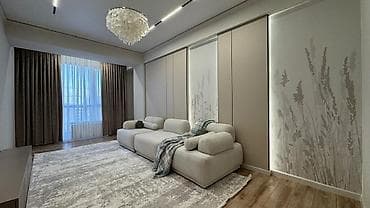 2 комнаты, 76 м², Дизайнерский ремонт