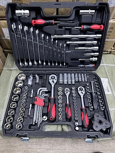 ключ: Набор инструментов Leeder Tools, 121 предметов. Комплектация: - — 1