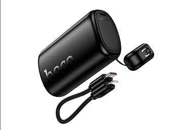 hoco колонка: Power Bank HOCO Q50 Victory PD20W с кабелем, 10000 мА·ч, черный - — 4