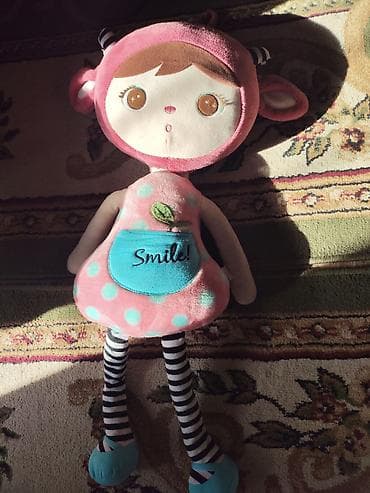 медведь игрушка: Мягкая игрушка-кукла «Smile!» - Милый персонаж в розово‑малиновом — 5