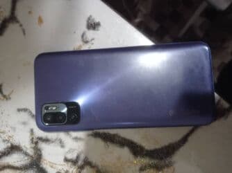 планшеты дешёвые: Redmi, Redmi Note 10, Б/у, 128 ГБ, цвет - Голубой, 2 SIM — 4