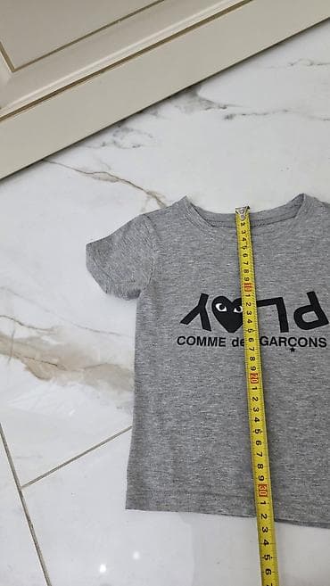 детский кыргыз койнок: Балдар топиги, көйнөк, түсү - Боз, Колдонулган — 2