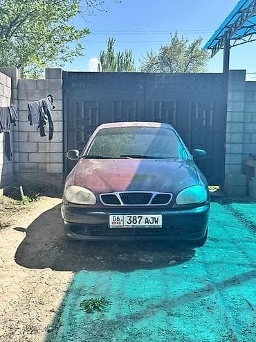полик bmw: Daewoo Lanos: 1999 г., 1.6 л, Механика, Бензин, Седан — 2