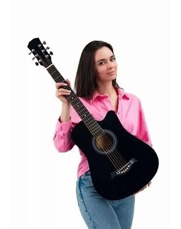 forward apache: Гитара акустическая с чехлом новая. Размер 38 — 4