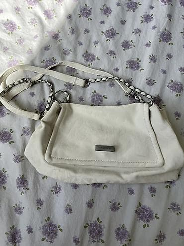 Сумка на плечо MIKAIQI - Цвет: молочный/айвори - Материал верха at lalafo.kg Сумка на плечо MIKAIQI - Цвет: молочный/айвори - Материал верха