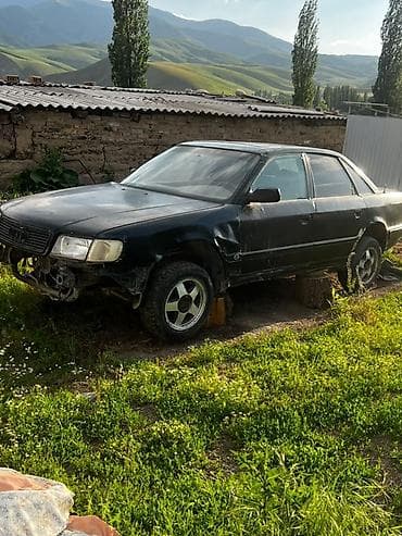 mini cupper: Audi 100/S4 (C4), черный седан, ориентировочно начало–середина 1990‑х — 1