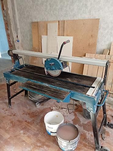 Плиткорез электрический на станине с водяным охлаждением. - Формат