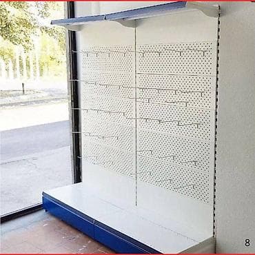 Бизнес үчүн жабдуулар: Стеллаж железный металлический стеллаж сборный, торговые стеллажи — 8