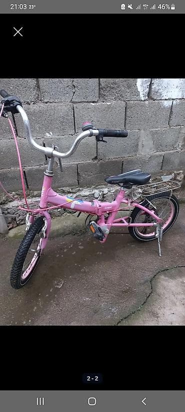 Детский велосипед, 2-колесный, 4 - 6 лет, Для девочки — 1