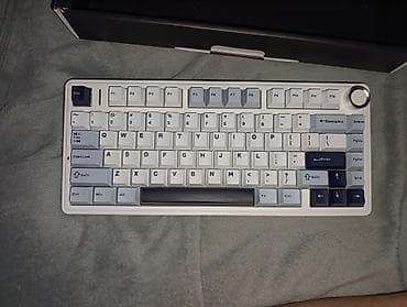 blu: Клавиатура, Aula, Механическая, Bluetooth, Проводное подключение, Размер: 75% — 2