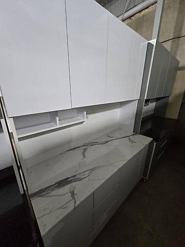 шкаф пекарский: Кухонный гарнитур, Новый, В рассрочку, цвет - Белый, ДСП, Бесплатная доставка — 7