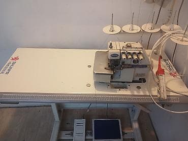 Промышленный оверлок SunSir (Shunfa) на столе с приводом - Тип