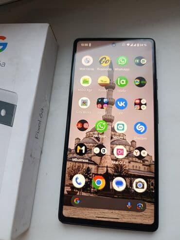купить телефон google pixel 6: Google Pixel 6A, Колдонулган, 128 ГБ, түсү - Ак, 1 SIM, eSIM, 2 SIM — 2