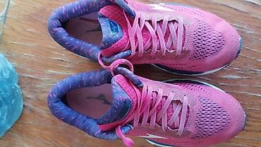 Кроссовки Mizuno для бега/тренировок - Цвет: розовый с темно‑синими и