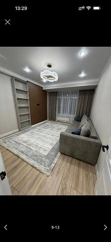 5: 1 комната, 42 м², Кок-Жар ж/м Элитка, 5 этаж, Дизайнерский ремонт — 2