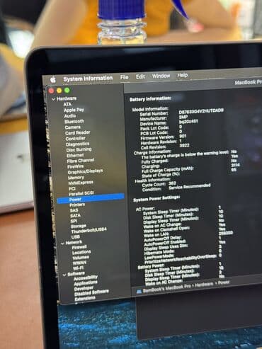 tab: Ноутбук, Apple, 8 ГБ ОЗУ, Intel Core i5, 13.3 ", Б/у, Для несложных задач, память SSD — 3