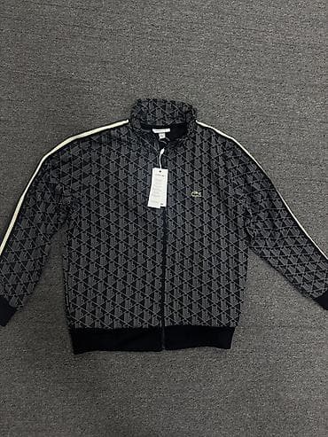 zara: Мужской спортивный костюм, M, XL, 2XL, Lacoste, Новый, цвет - Черный, Самовывоз — 3