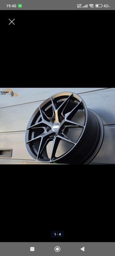 шины и диски в бишкеке: Литые Диски R 17 BBS, Комплект, отверстий - 5, Новый — 2