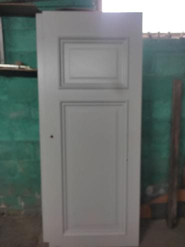 работа на пескоблоке: Межкомнатные двери, светло-серый, классический филенчатый дизайн — 3